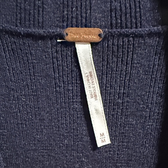 NWOT Free People Lottie Ribbed Knit Mini Dress Size Medium - Picture 7 of 12